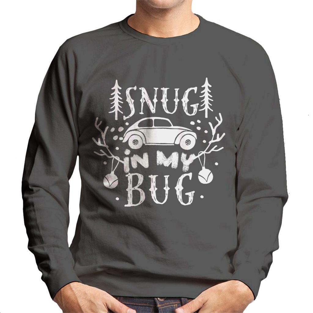 Volkswagen Christmas Antler Snug In My Bug Men's Sweatshirt product image 4