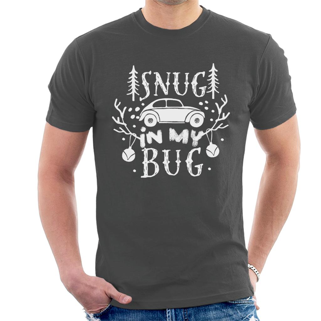 Volkswagen Christmas Antler Snug In My Bug Men's T-Shirt product image 4
