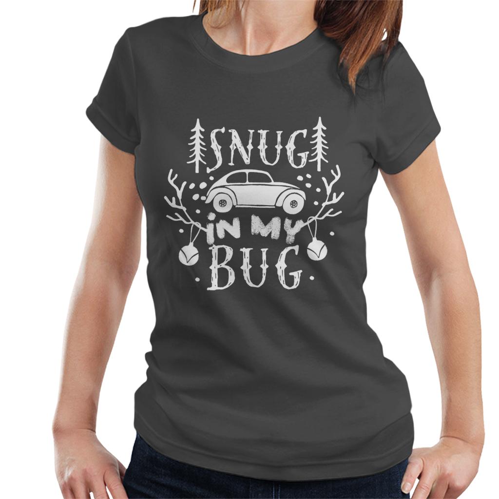 Volkswagen Christmas Antler Snug In My Bug Women's T-Shirt product image 4
