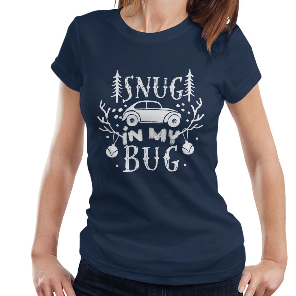 Volkswagen Christmas Antler Snug In My Bug Women's T-Shirt product image 6