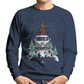 Volkswagen Driving Home Christmas Camper Men's Sweatshirt product image 1