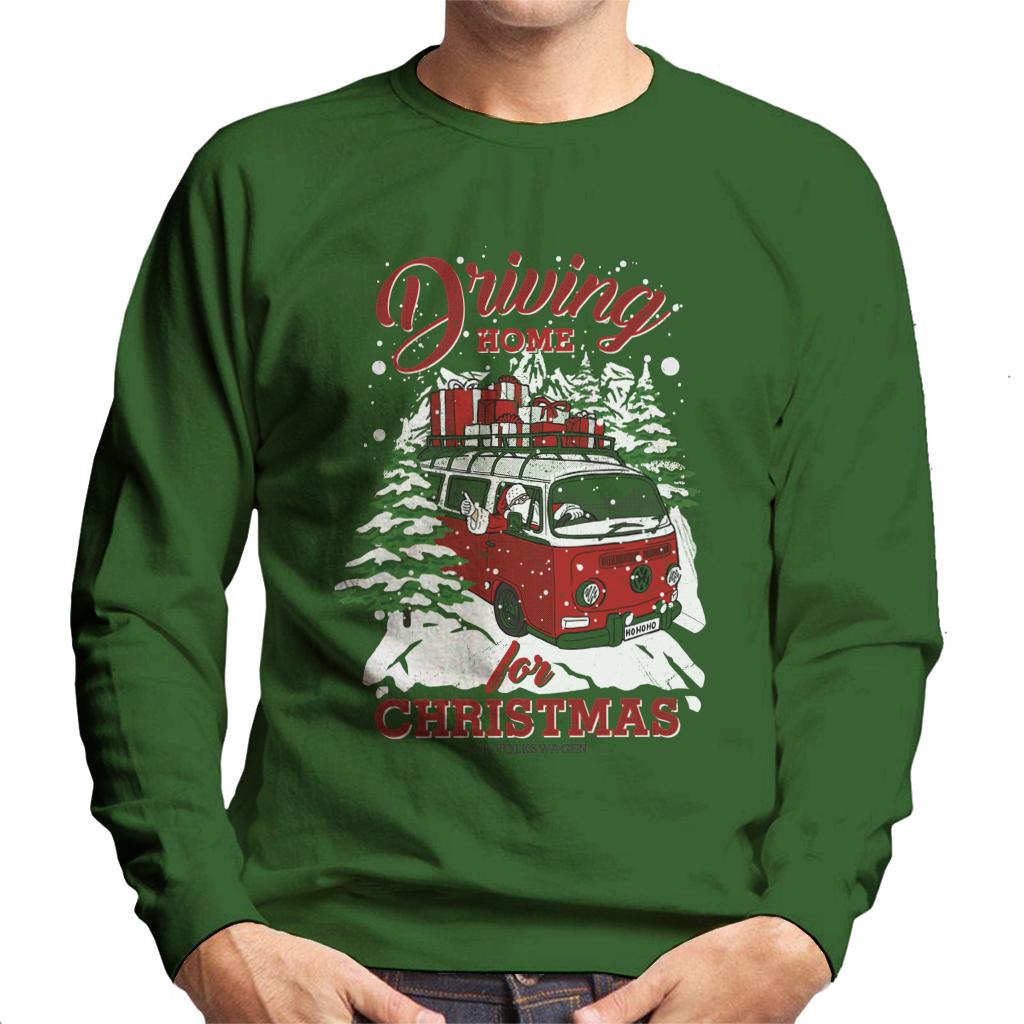 Volkswagen Driving Home For Christmas Men's Sweatshirt product image 6