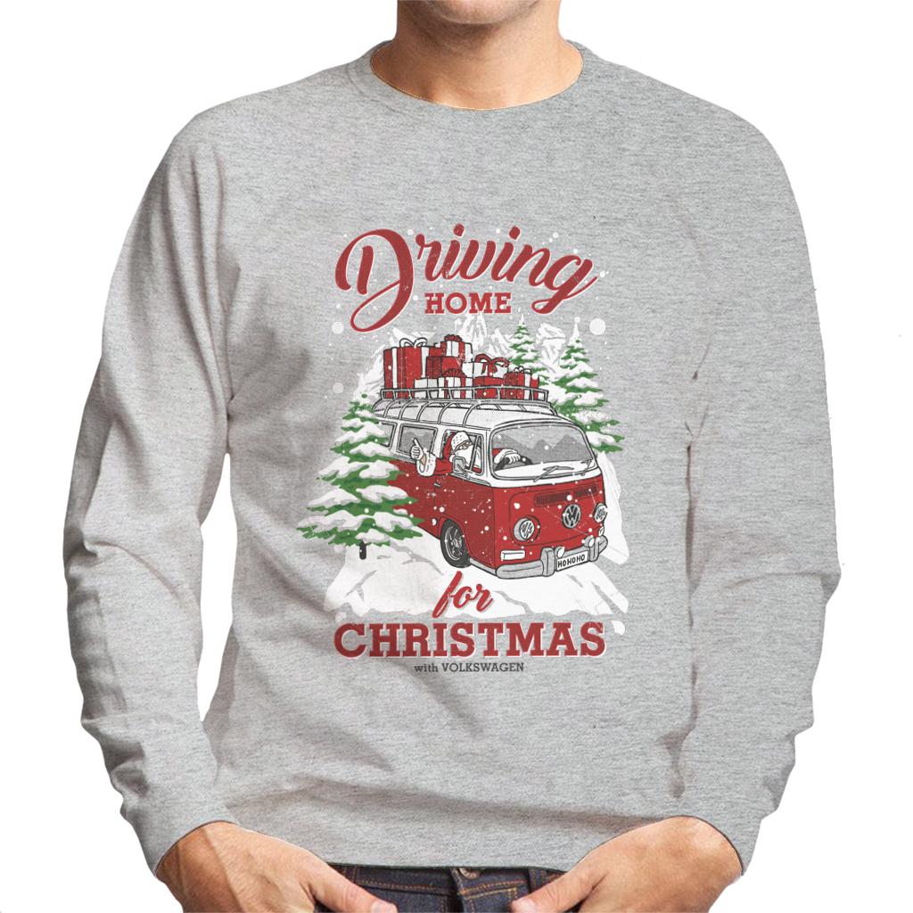 Volkswagen Driving Home For Christmas Men's Sweatshirt product image 1