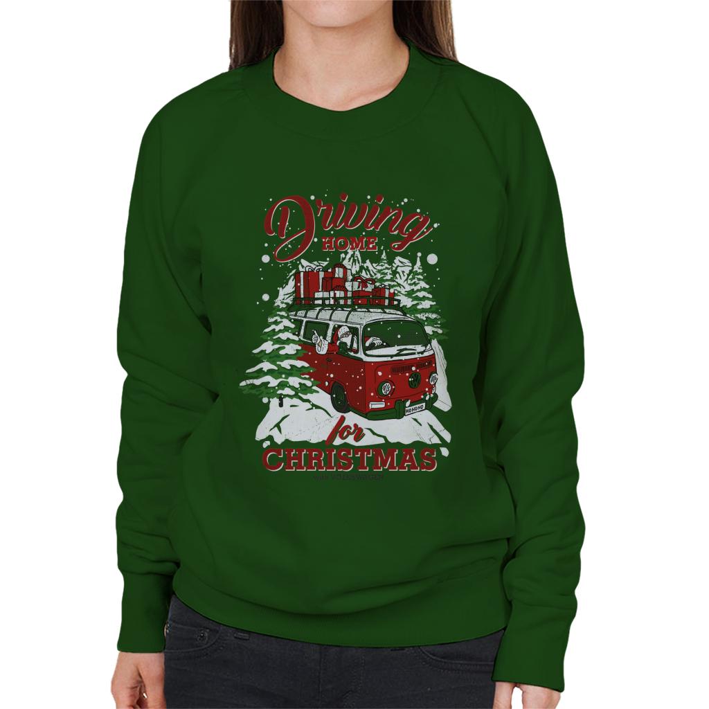 Volkswagen Driving Home For Christmas Women's Sweatshirt product image 6