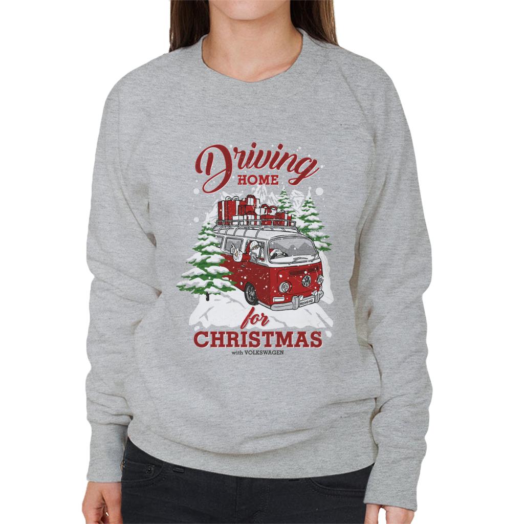 Volkswagen Driving Home For Christmas Women's Sweatshirt product image 1