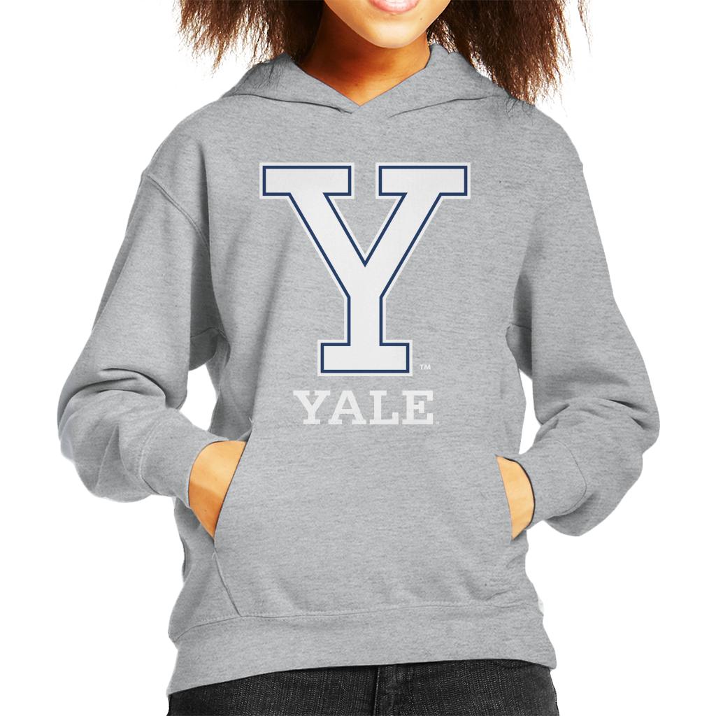 Yale University Classic Y Logo Kid's Hooded Sweatshirt product image 1
