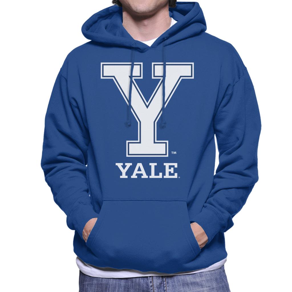 Yale University Classic Y Logo Men's Hooded Sweatshirt product image 4