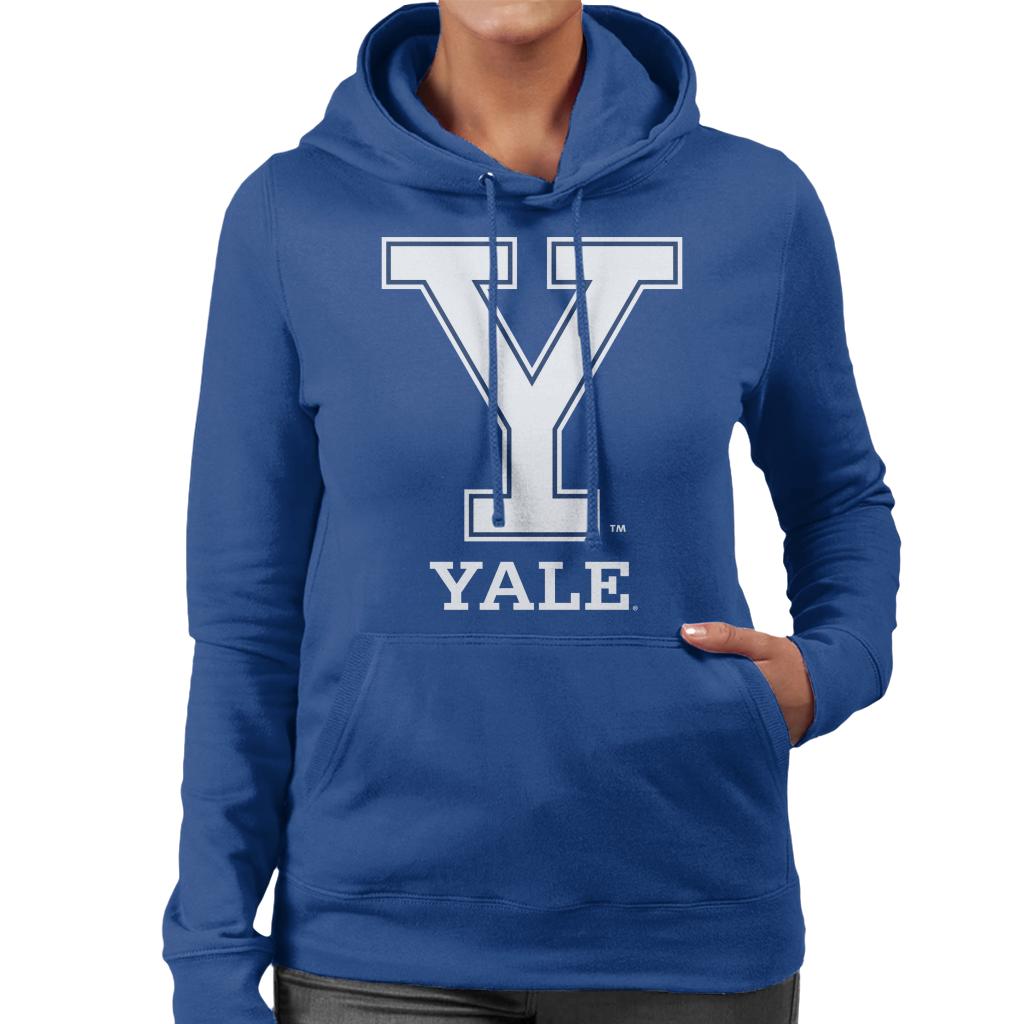 Yale University Classic Y Logo Women's Hooded Sweatshirt product image 4
