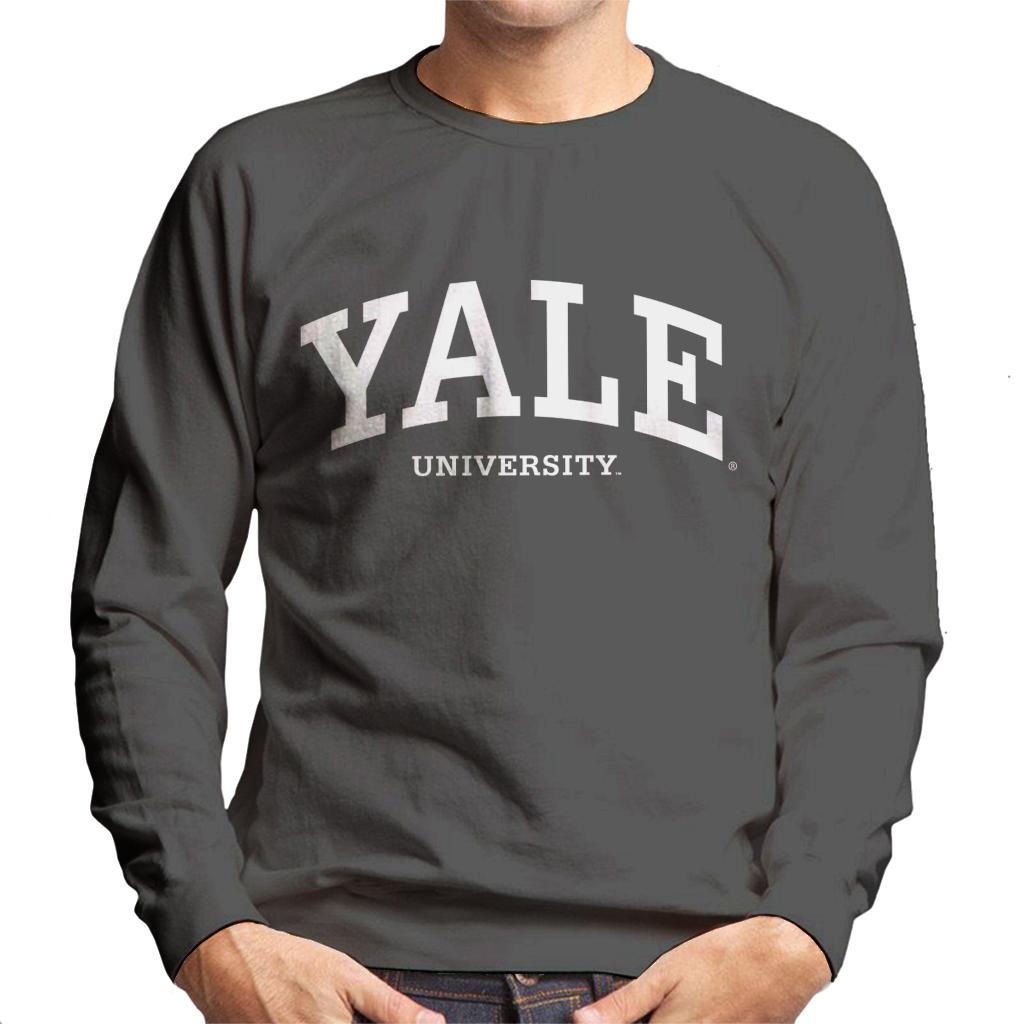 Yale University White Logo Men's Sweatshirt product image 1