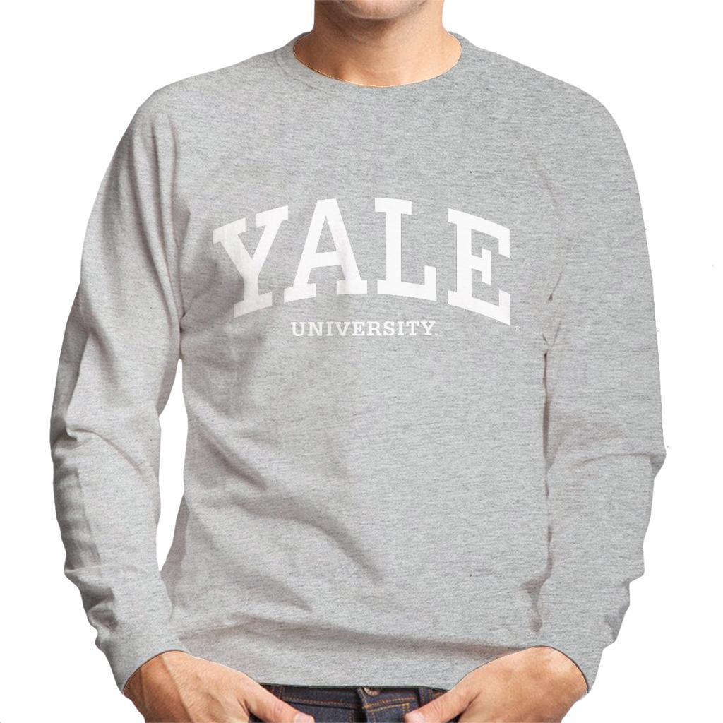 Yale University White Logo Men's Sweatshirt product image 4