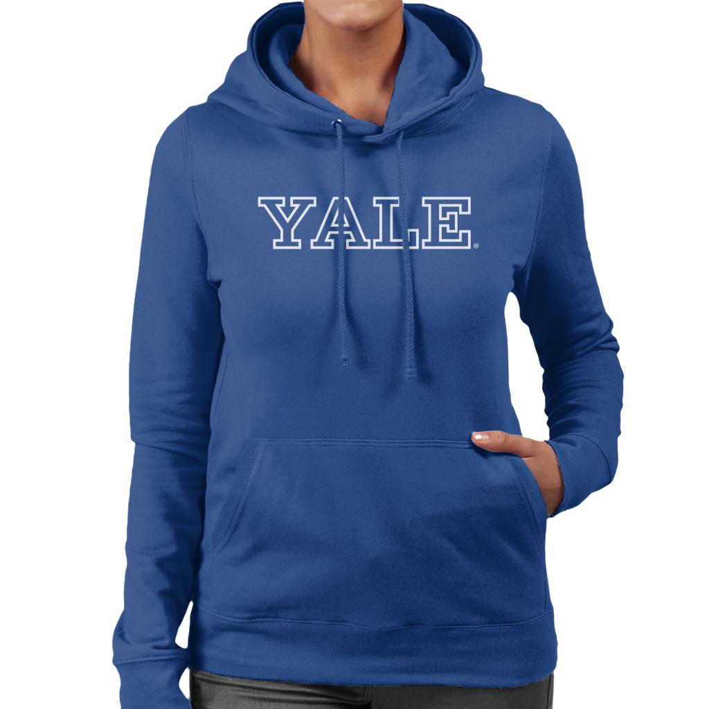 Yale University Block Logo Women's Hooded Sweatshirt product image 4