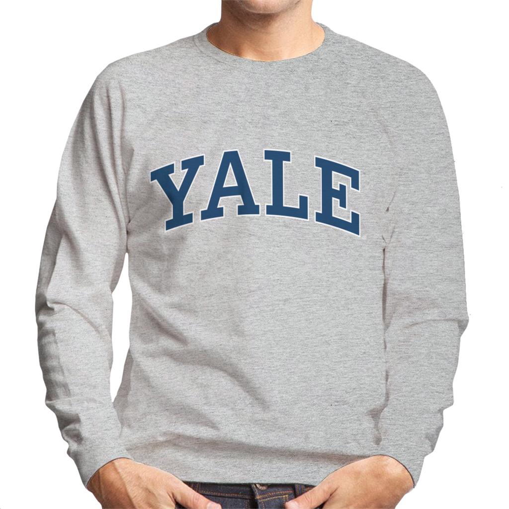 Yale University Blue Block Logo Men's Sweatshirt product image 1