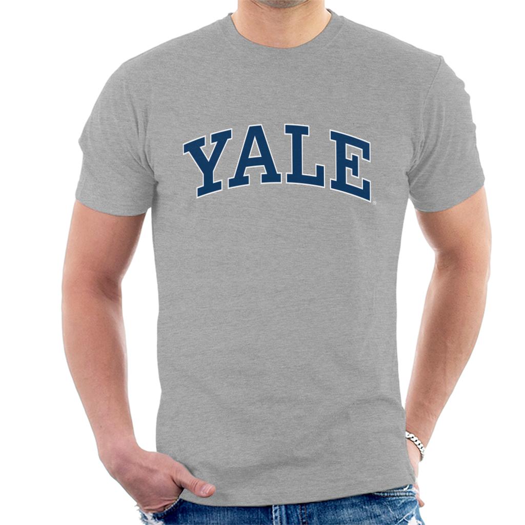 Yale University Blue Block Logo Men's T-Shirt product image 1