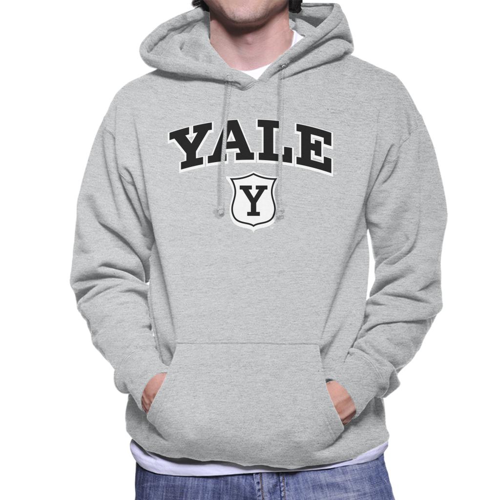 Yale University Y Shield Outline Men's Hooded Sweatshirt product image 1
