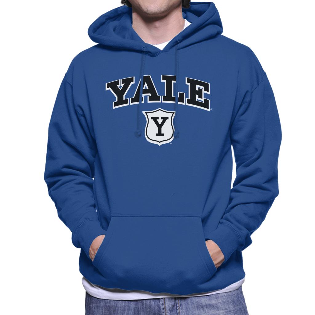Yale University Y Shield Outline Men's Hooded Sweatshirt product image 4