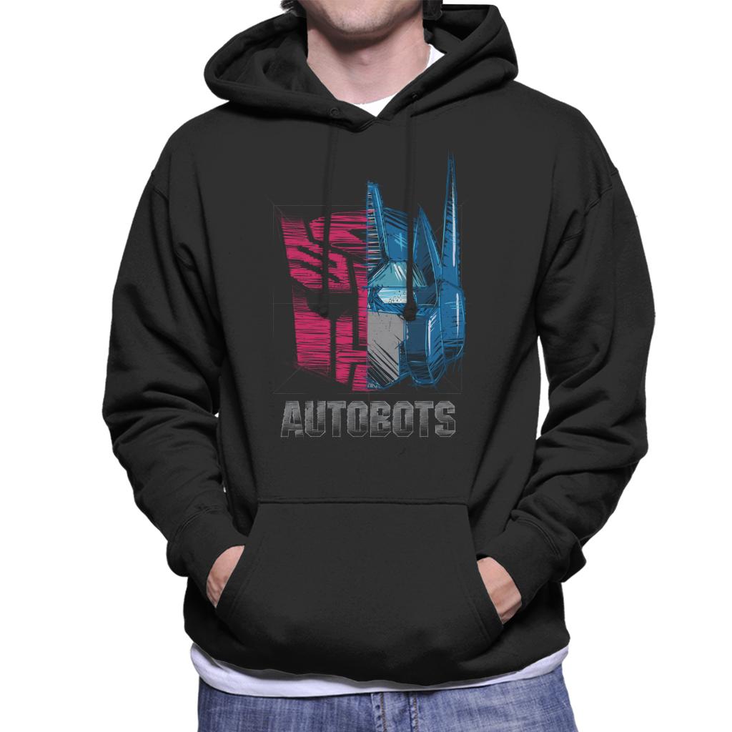 Transformers Optimus Prime Half Autobots Men's Hooded product image 1