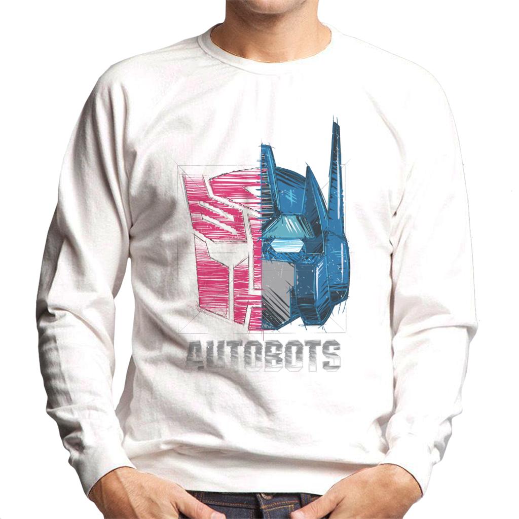 Transformers Optimus Prime Half Autobots Men's Sweatshirt product image 4