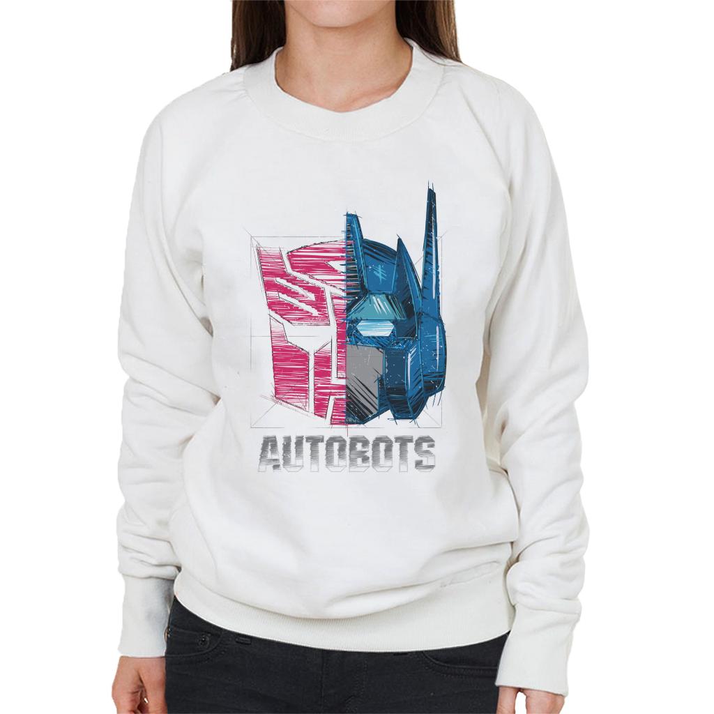 Transformers Optimus Prime Half Autobots Women's Sweatshirt product image 4