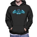 Transformers Optimus Prime Blue Silhouette Men's Hooded product image 1