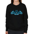 Transformers Optimus Prime Blue Silhouette Women's product image 1