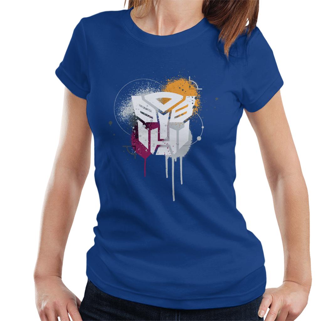 Transformers Autobots Classic Spray Paint Logo Women's product image 4