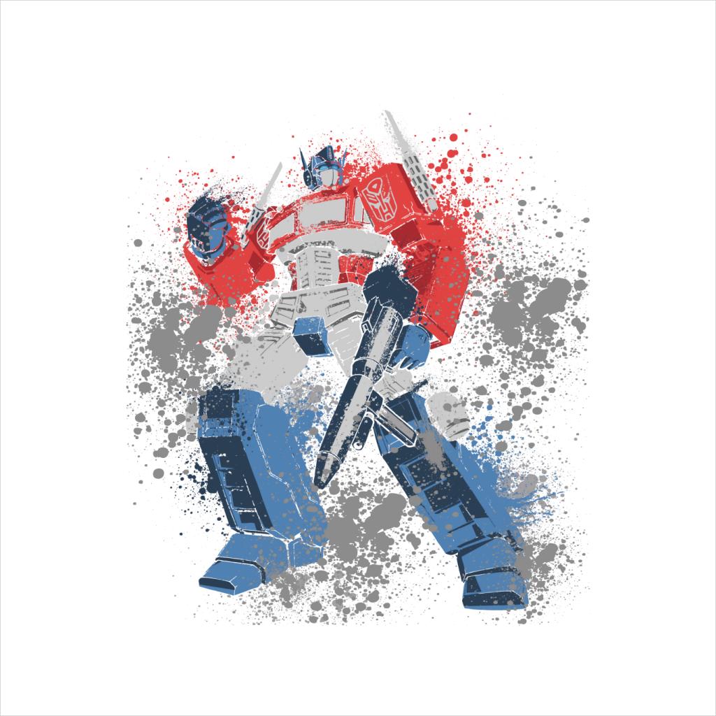 Transformers Optimus Prime Splatter Men's T-Shirt product image 7