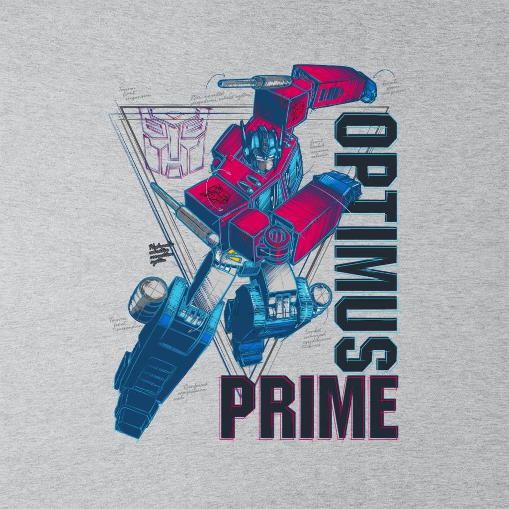Transformers Optimus Prime Labelled Women's Sweatshirt product image 5