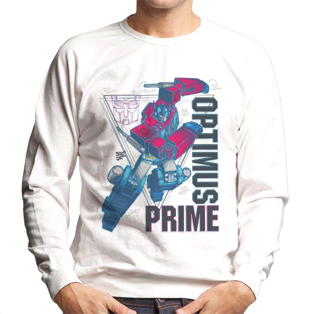 Transformers Optimus Prime Labelled Men's Sweatshirt product image 6