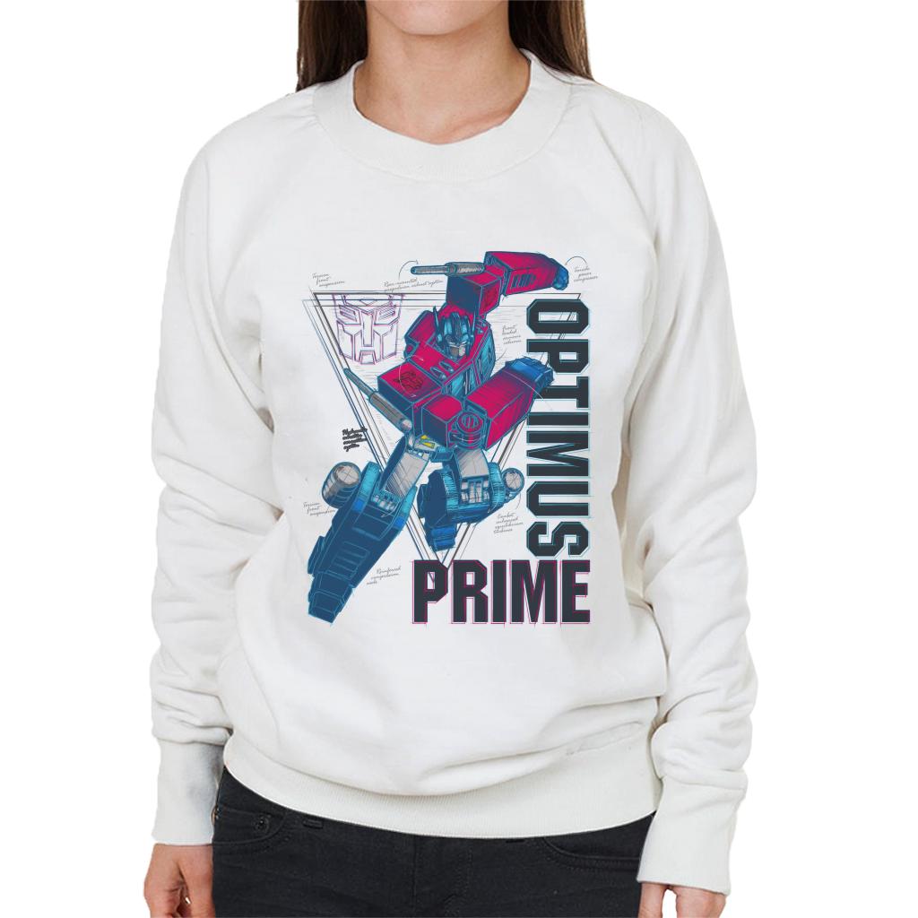 Transformers Optimus Prime Labelled Women's Sweatshirt product image 6