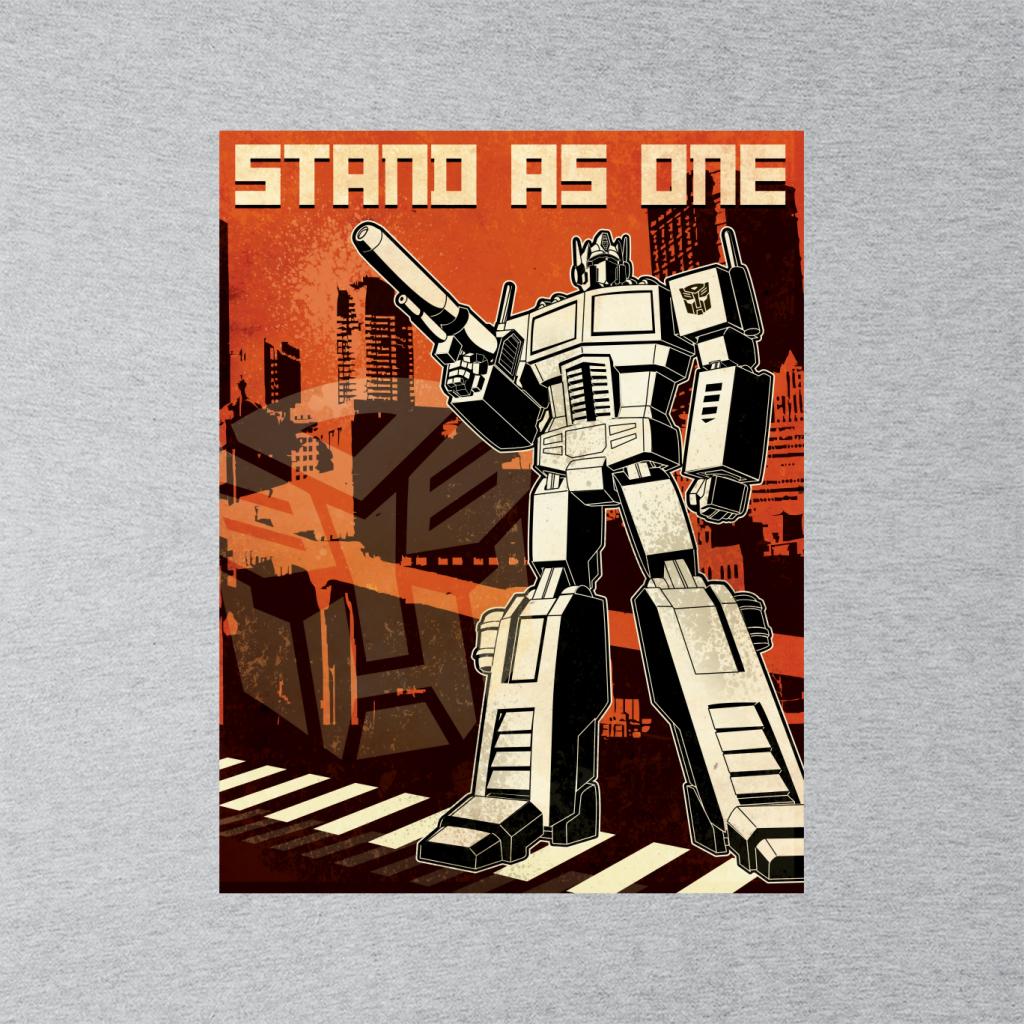Transformers Optimus Prime Stand As One Women's T-Shirt product image 2
