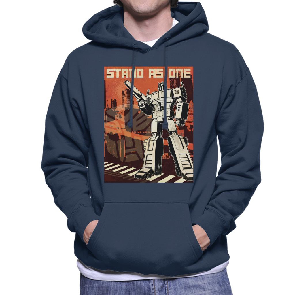 Transformers Optimus Prime Stand As One Men's Hooded product image 4