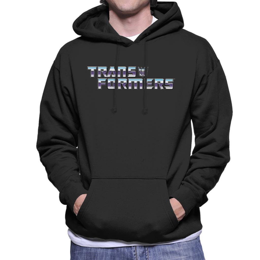 Transformers Decepticon Purple Logo Men's Hooded Sweatshirt product image 1