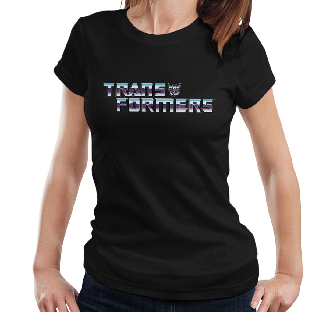 Transformers Decepticon Purple Logo Women's T-Shirt product image 1