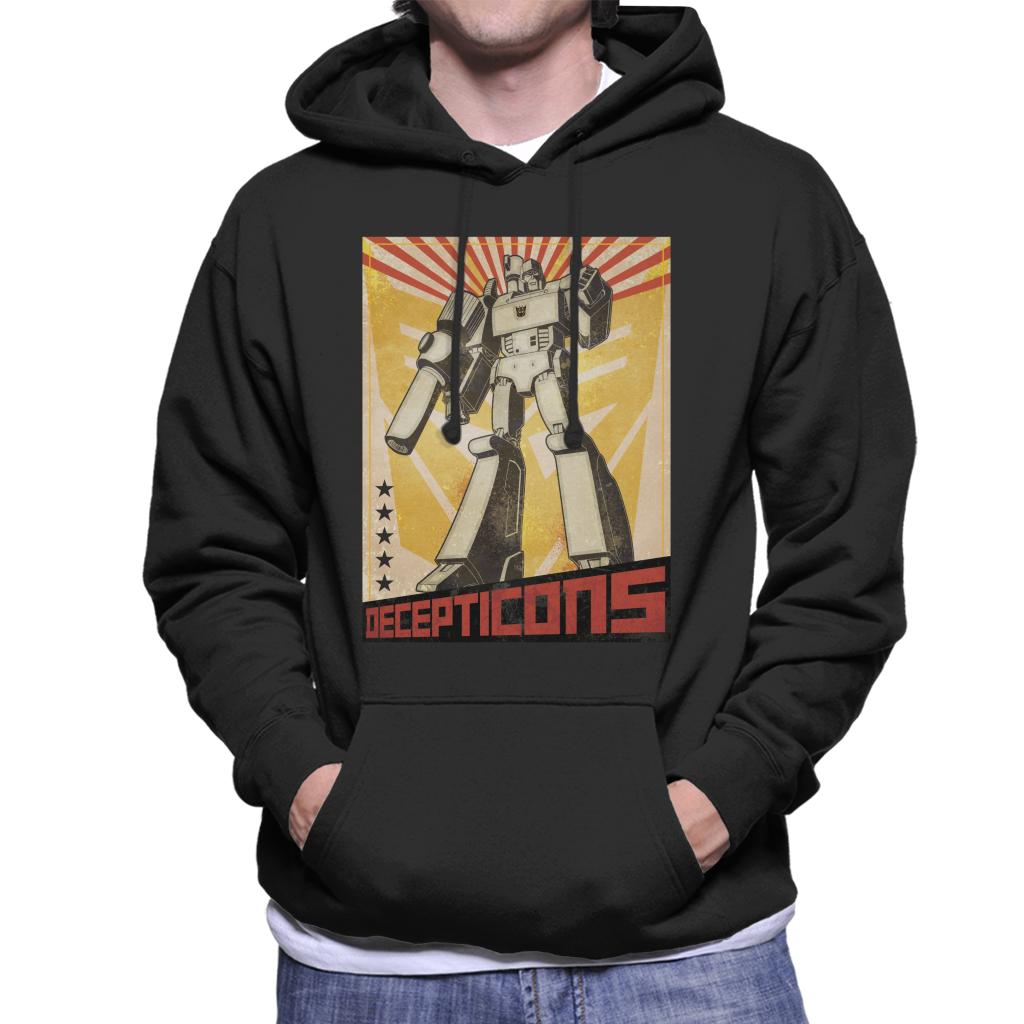 Transformers Decepticons Megatron Comic Men's Hooded product image 1