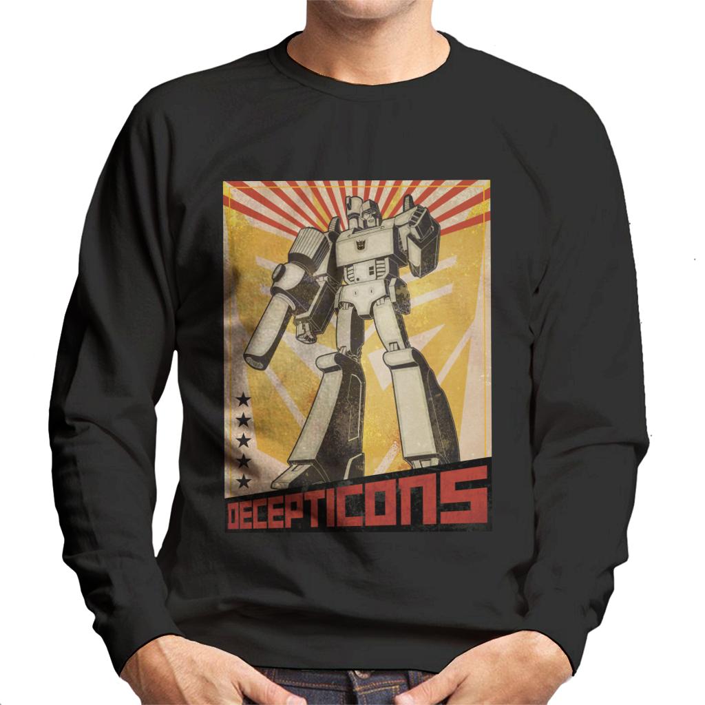 Transformers Decepticons Megatron Comic Men's Sweatshirt product image 1