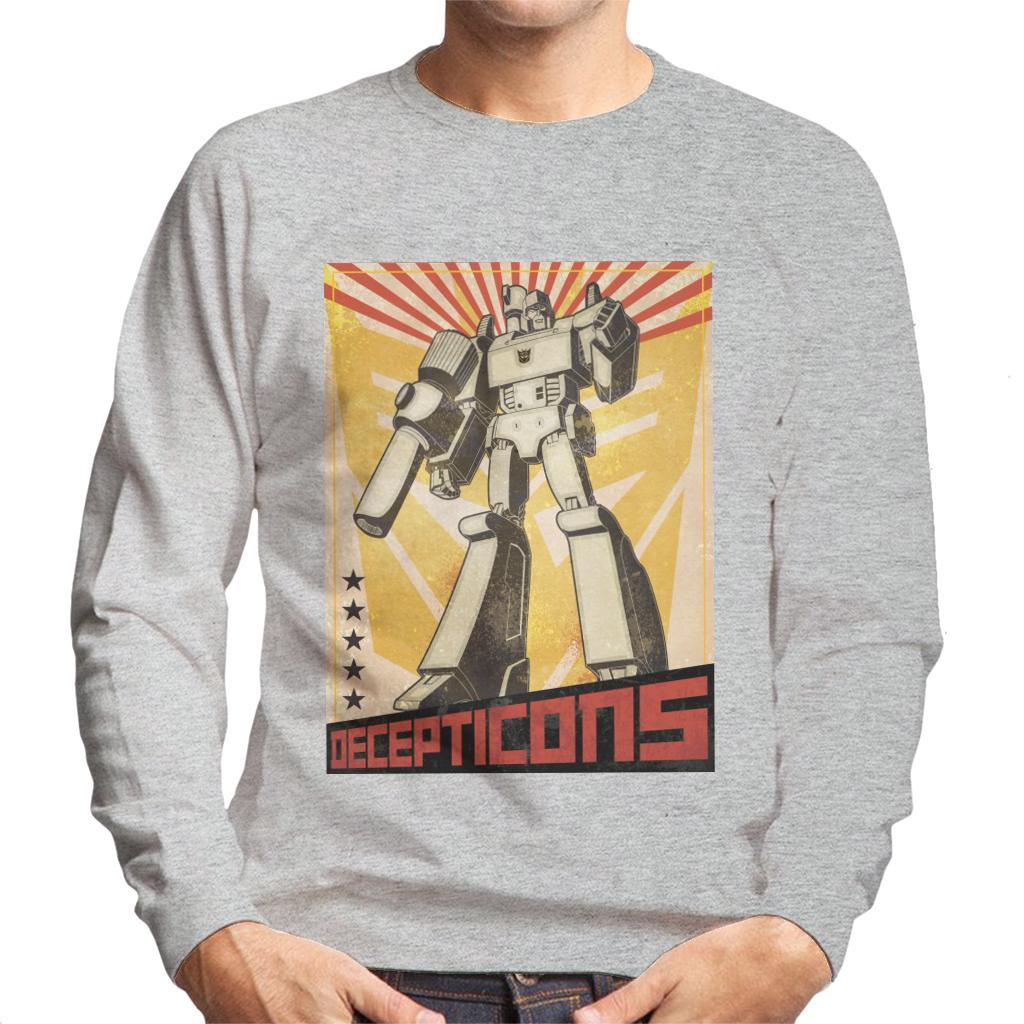 Transformers Decepticons Megatron Comic Men's Sweatshirt product image 4