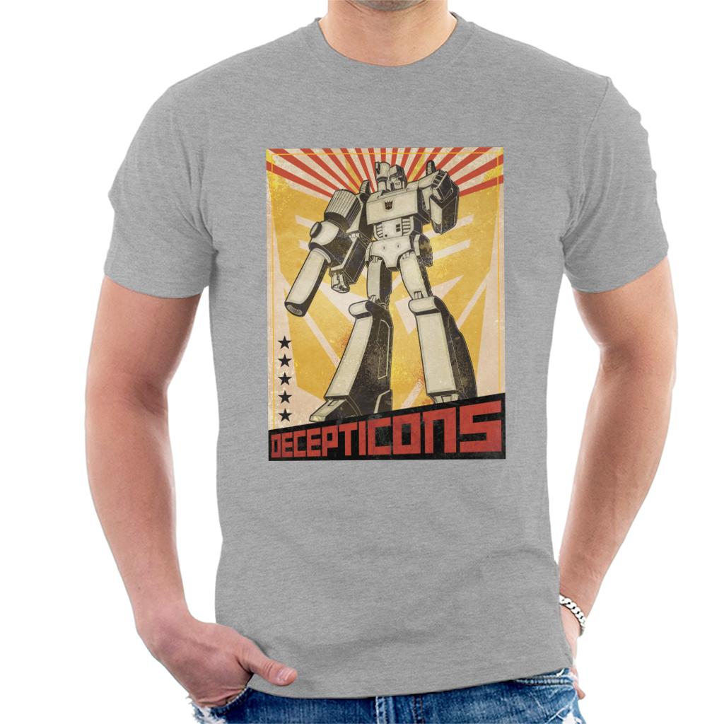 Transformers Decepticons Megatron Comic Men's T-Shirt product image 4