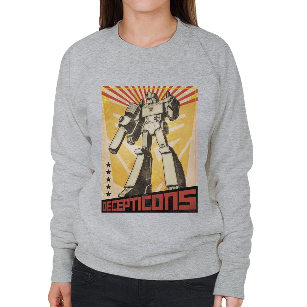 Transformers Decepticons Megatron Comic Women's Sweatshirt product image 4