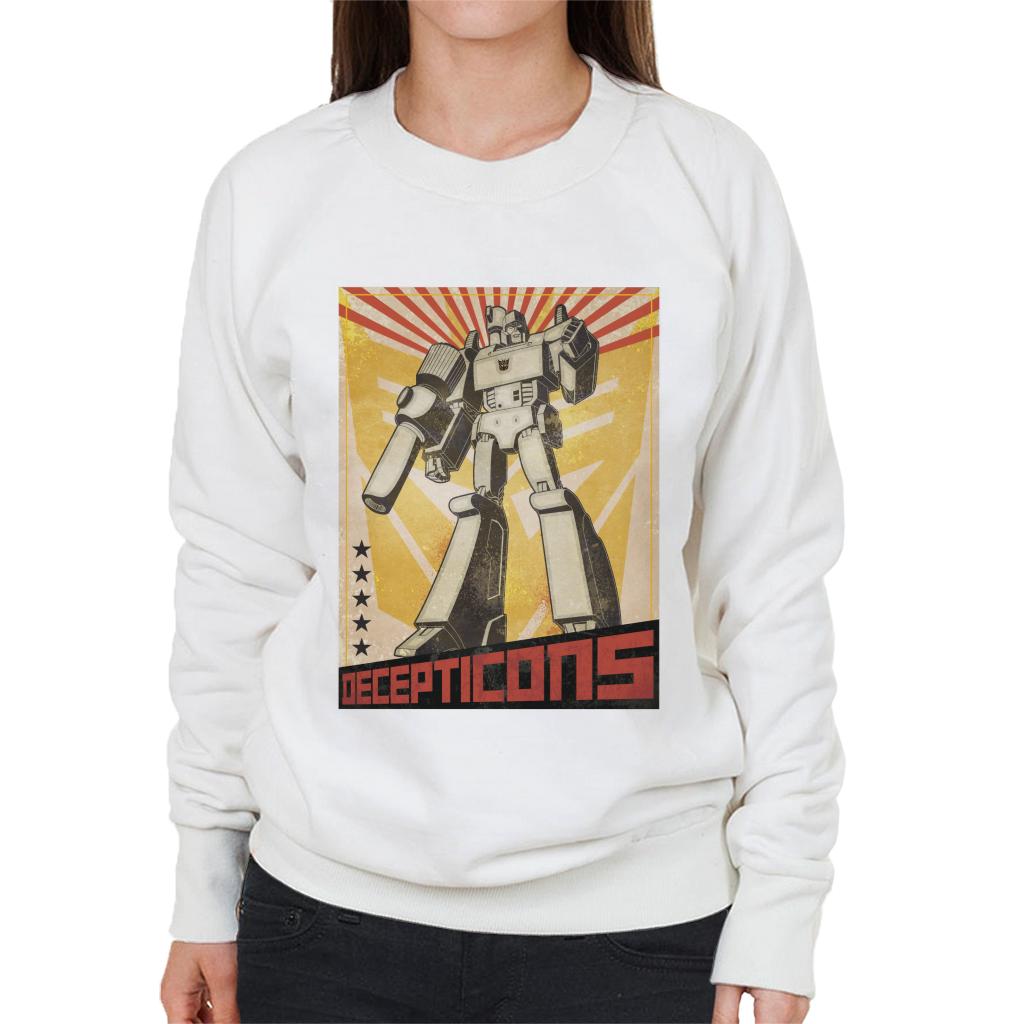 Transformers Decepticons Megatron Comic Women's Sweatshirt product image 6