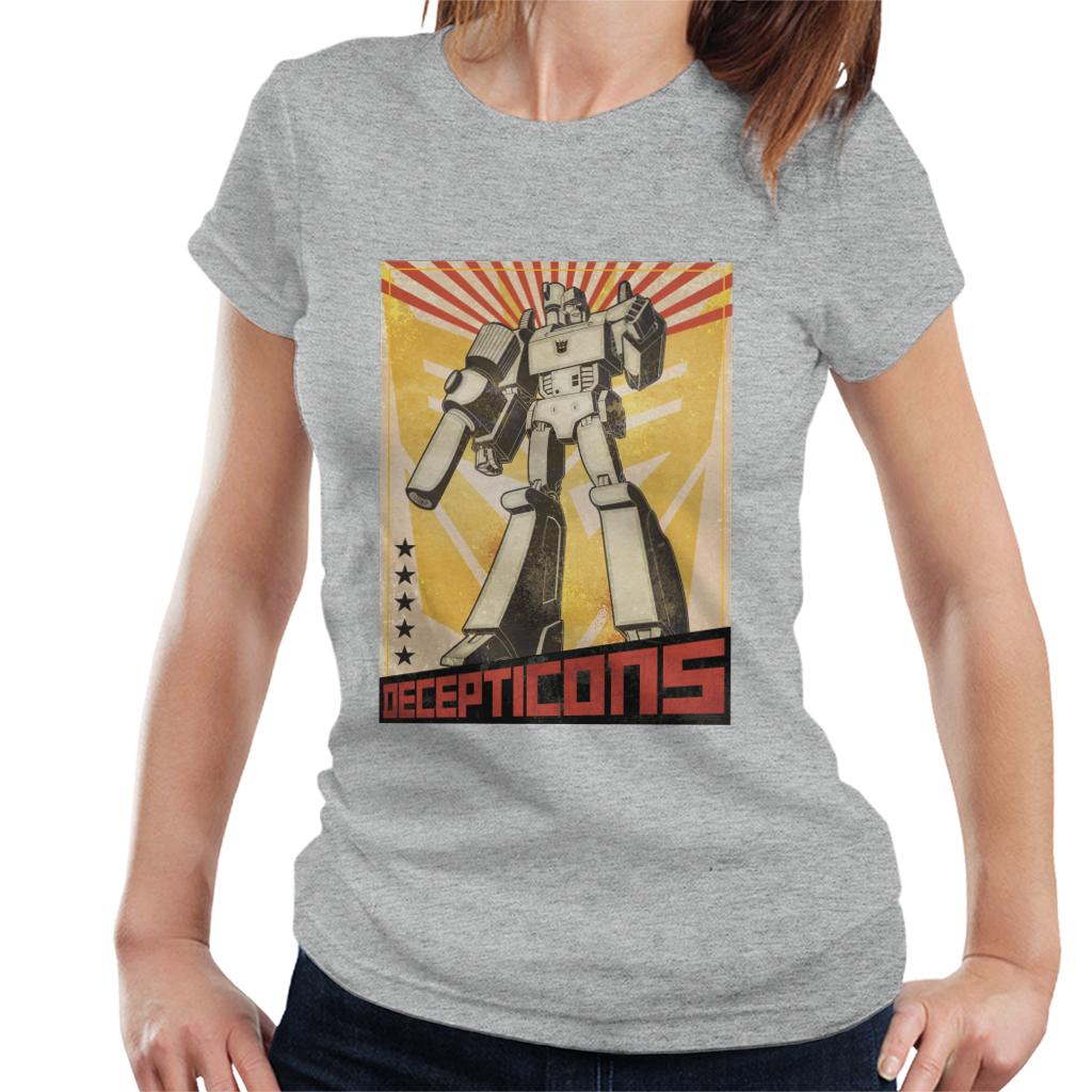 Transformers Decepticons Megatron Comic Women's T-Shirt product image 4