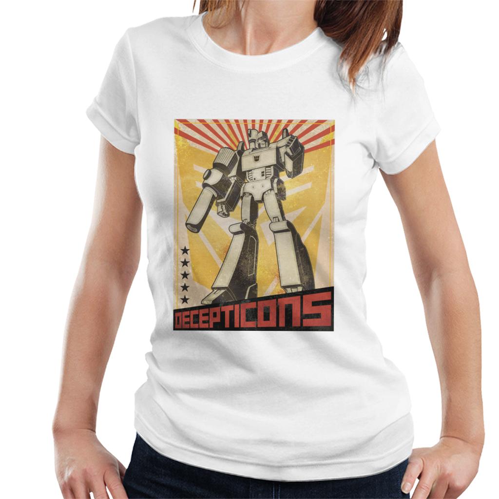 Transformers Decepticons Megatron Comic Women's T-Shirt product image 6