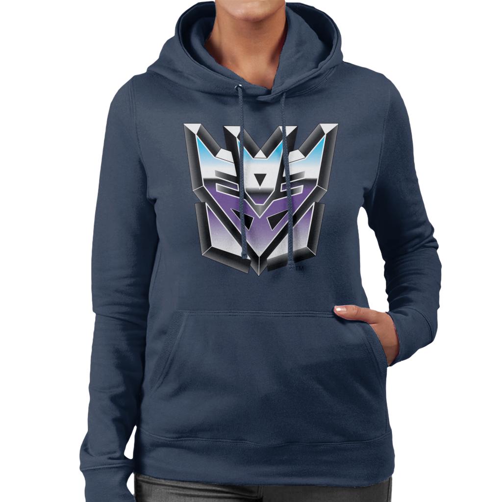 Transformers Decepticon Classic Logo Women's Hooded product image 4