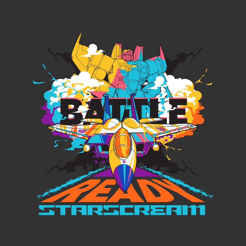 Transformers Battle Ready Starscream Men's Sweatshirt product image 2