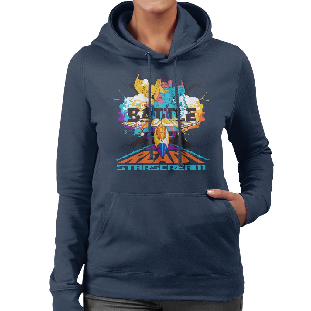 Transformers Battle Ready Starscream Women's Hooded product image 4