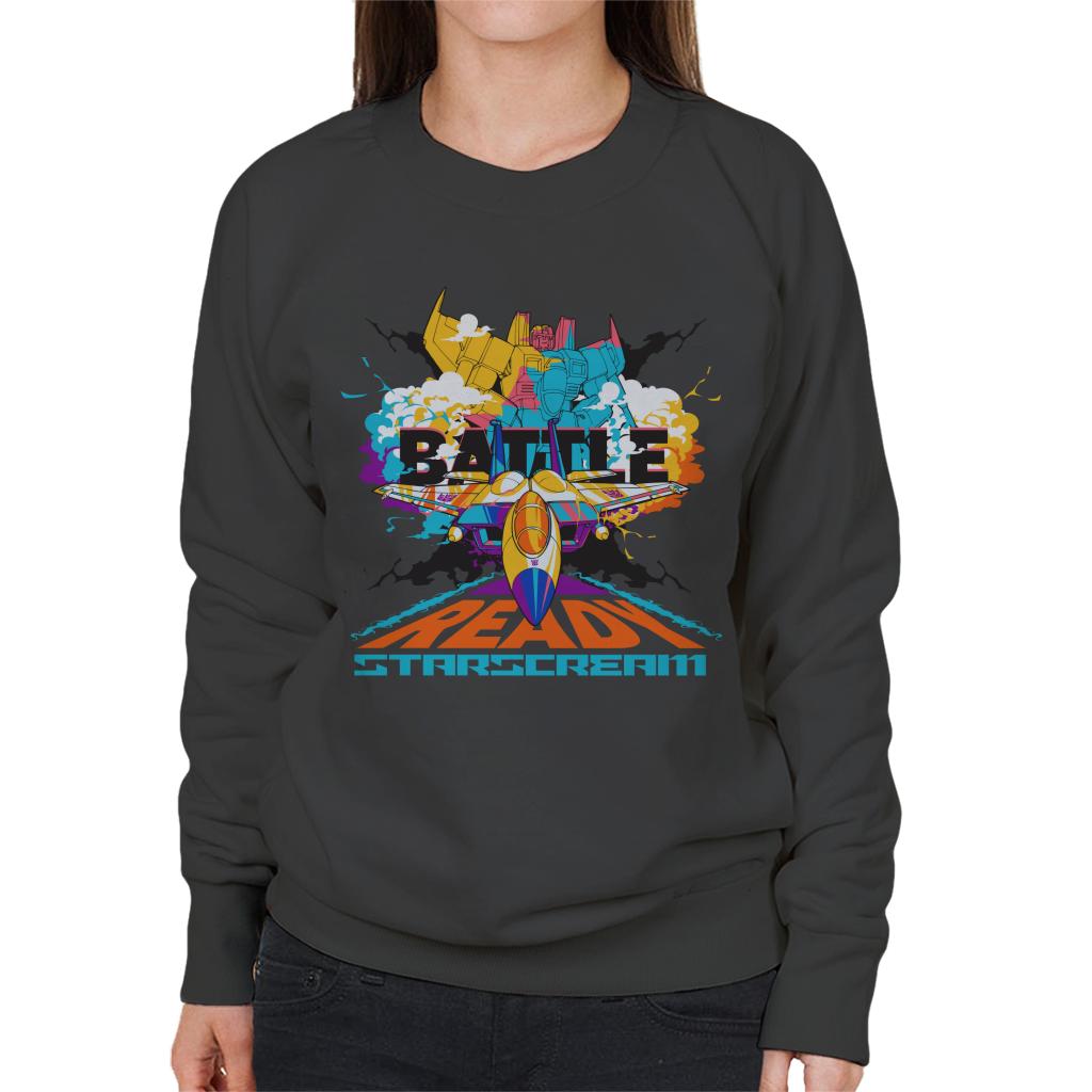 Transformers Battle Ready Starscream Women's Sweatshirt product image 1