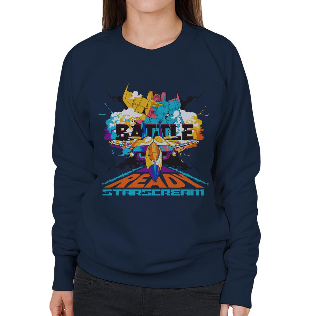 Transformers Battle Ready Starscream Women's Sweatshirt product image 4