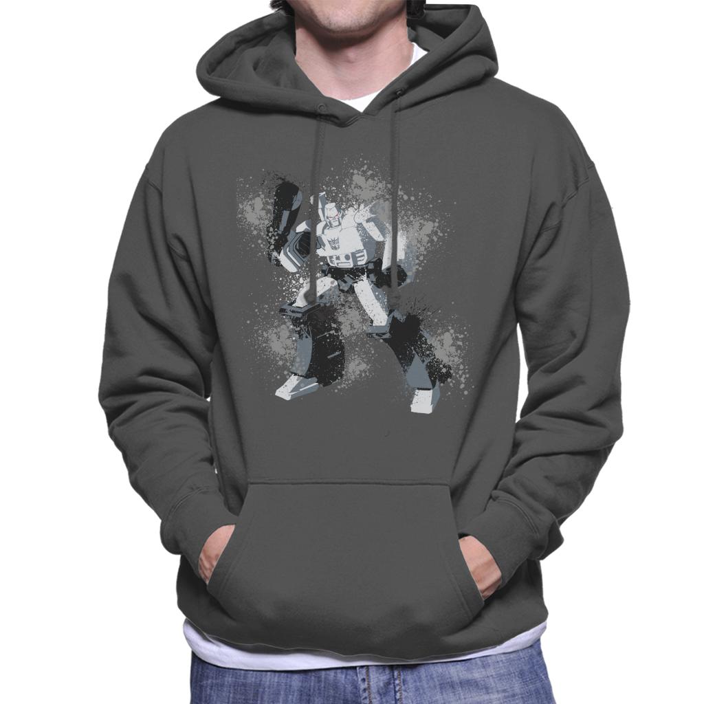 Transformers Decepticons Megatron Splatter Men's Hooded product image 1