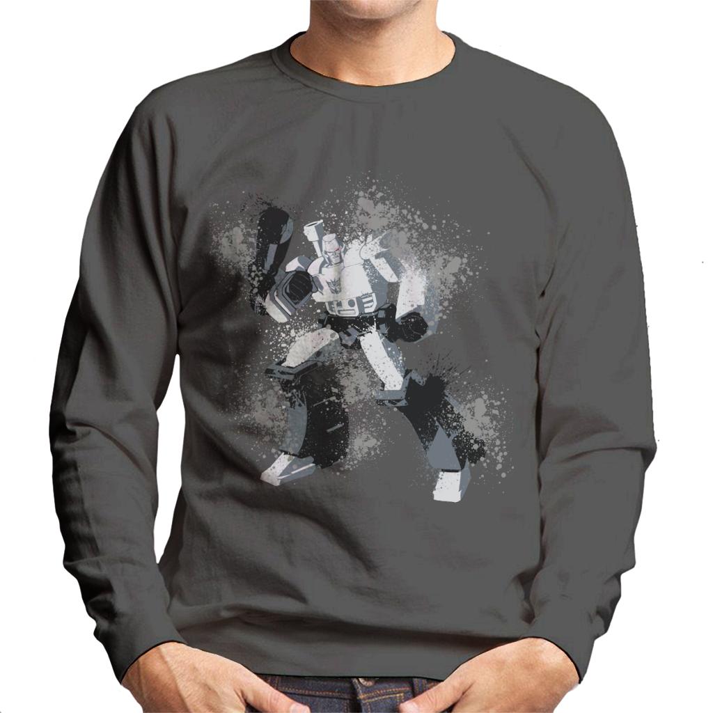 Transformers Decepticons Megatron Splatter Men's Sweatshirt product image 1