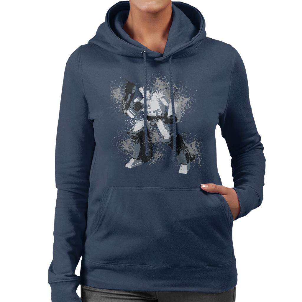 Transformers Decepticons Megatron Splatter Women's Hooded product image 4