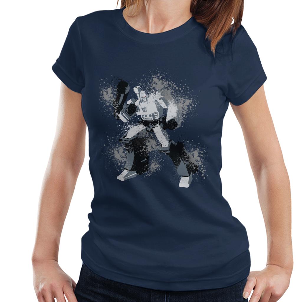 Transformers Decepticons Megatron Splatter Women's T-Shirt product image 4